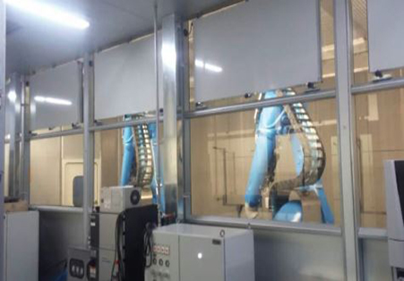 액체도장 설비 시공 사례(멕시코&모비스)